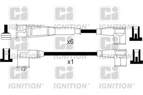 Комплект проводов зажигания QUINTON HAZELL XC830