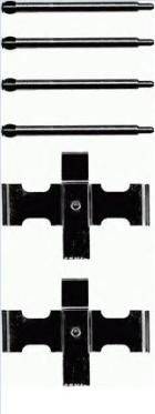 Комплектующие, колодки дискового тормоза BREMBO A 02 226