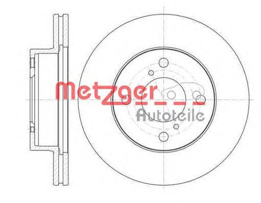Тормозной диск METZGER 61371.10