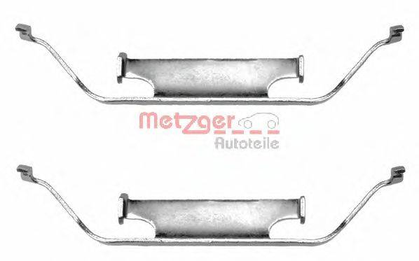 Комплектующие, колодки дискового тормоза METZGER 1091096