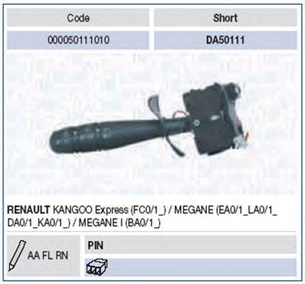 Выключатель на колонке рулевого управления MAGNETI MARELLI 50111