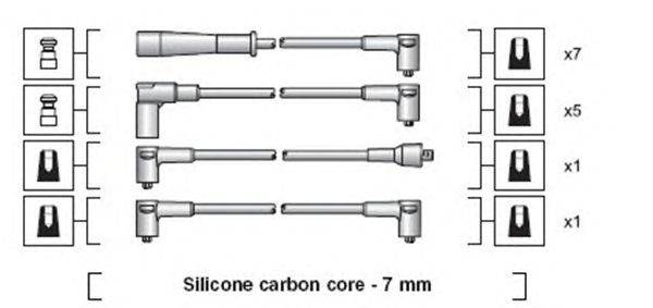 Комплект проводов зажигания MAGNETI MARELLI 941318111108
