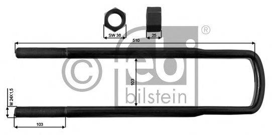 Стремянка рессоры FEBI BILSTEIN 39167