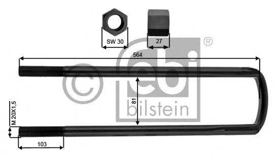 Стремянка рессоры FEBI BILSTEIN 39180