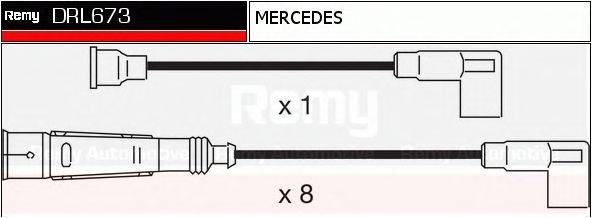 Комплект проводов зажигания DELCO REMY DRL673