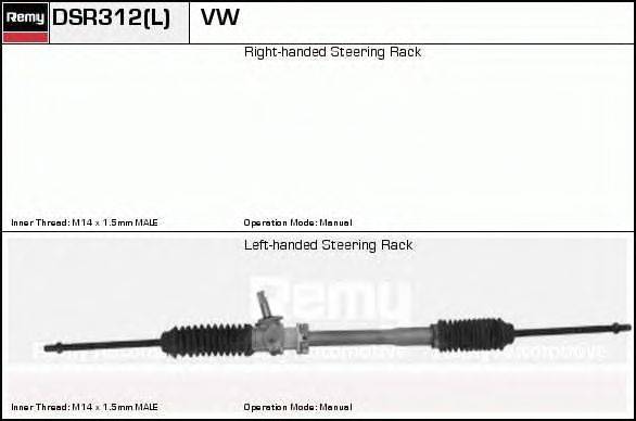 Рулевой механизм DELCO REMY DSR312L