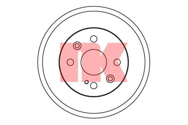 Тормозной барабан NK 253218