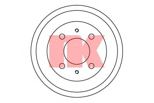 Тормозной барабан NK 253409