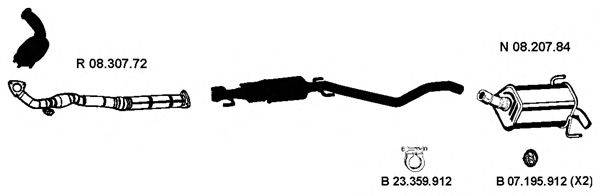 Система выпуска ОГ EBERSPÄCHER 082659