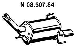 Глушитель выхлопных газов конечный OPEL 852560