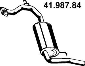 Глушитель выхлопных газов конечный EBERSPÄCHER 41.987.84