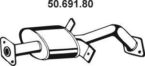 Средний глушитель выхлопных газов EBERSPÄCHER 50.691.80