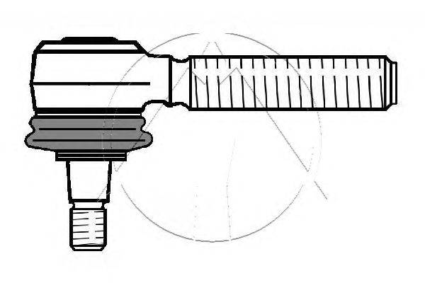 Наконечник поперечной рулевой тяги SIDEM 20033