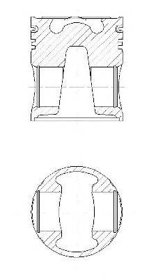 Поршень AE A350729 STD