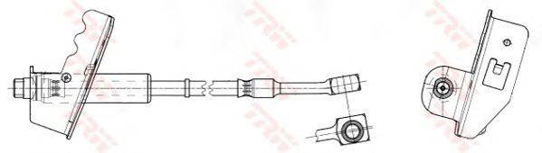 Тормозной шланг PBR H1496
