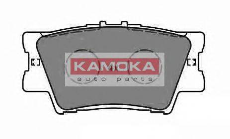 Комплект тормозных колодок, дисковый тормоз KAMOKA 101103