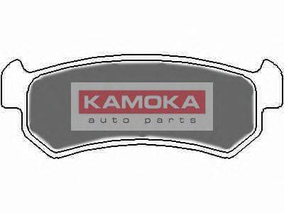 Комплект тормозных колодок, дисковый тормоз KAMOKA 24071