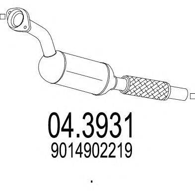 Катализатор GAT EUROKAT 10433