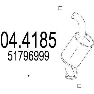 Катализатор MTS 044185