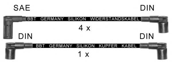 Комплект проводов зажигания BBT ZK1321