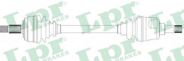 Приводной вал LPR DS16090