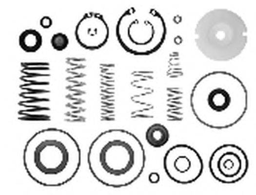 Ремкомплект, тормозной клапан - стояночный тормоз TRUCKTEC AUTOMOTIVE 01.43.031