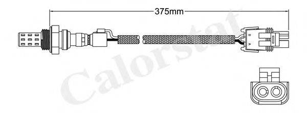 Лямбда-зонд CALORSTAT by Vernet LS120125