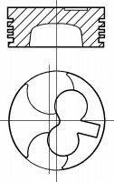 Поршень NÜRAL 87-307000-20