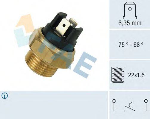 Термовыключатель, вентилятор радиатора FAE 37480