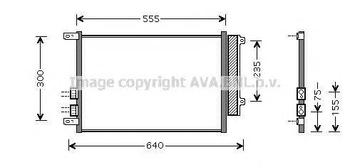 Конденсатор, кондиционер AVA QUALITY COOLING ALA5088