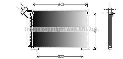 Конденсатор, кондиционер AVA QUALITY COOLING CR5022