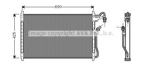 Конденсатор, кондиционер AVA QUALITY COOLING CT5013