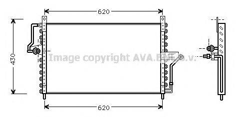 Конденсатор, кондиционер AVA QUALITY COOLING OL5223