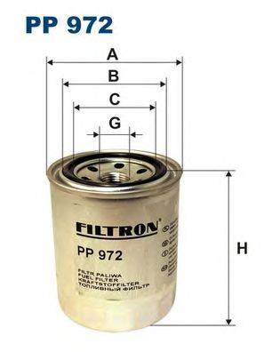 Топливный фильтр FILTRON PP972