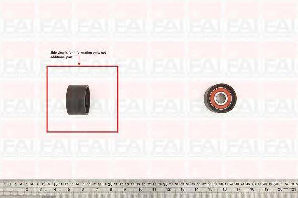 Паразитный / Ведущий ролик, зубчатый ремень FAI AutoParts T9515