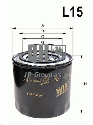 Масляный фильтр JP GROUP WL7188
