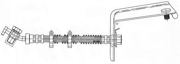 Тормозной шланг KAWE 511918