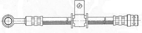 Тормозной шланг KAWE 510549