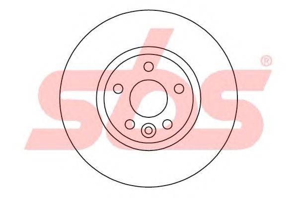 Тормозной диск sbs 1815202573