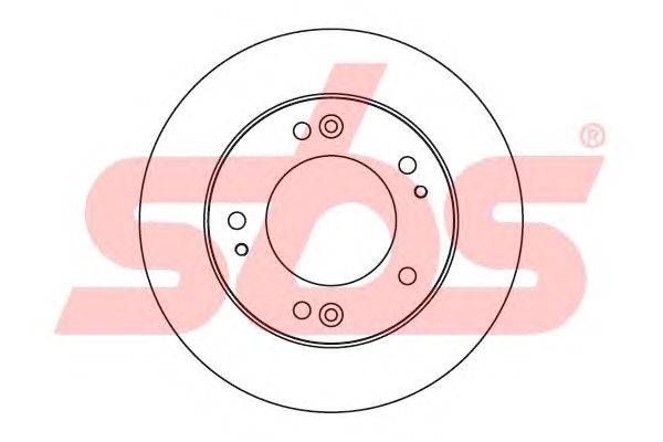 Тормозной диск sbs 1815203509