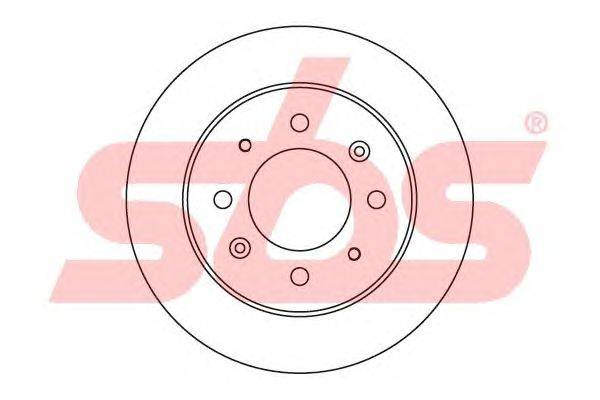 Тормозной диск sbs 1815203513