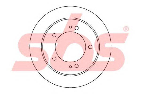 Тормозной диск sbs 1815205207
