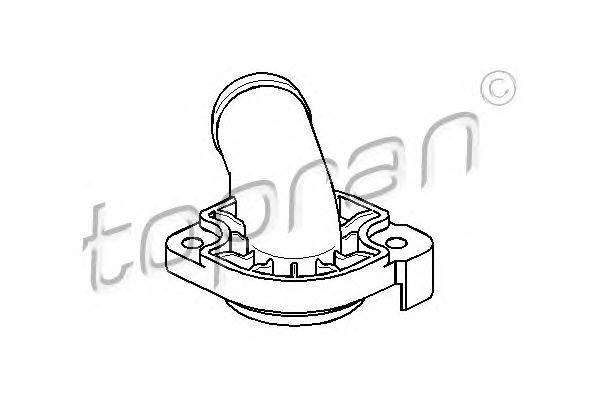 Фланец охлаждающей жидкости TOPRAN 110358