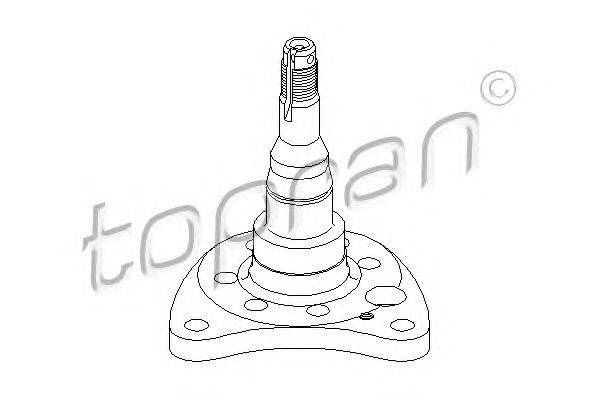 Ступица колеса TOPRAN 102 820