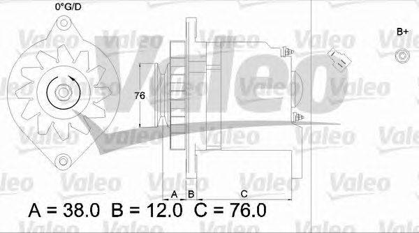 Генератор VALEO 436511