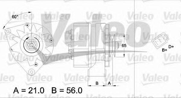 Генератор VALEO 436556