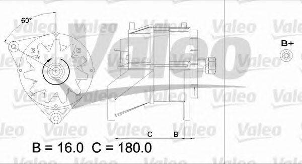 Генератор VALEO 436570