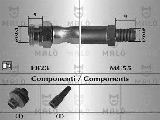 Тормозной шланг MALÒ 80285