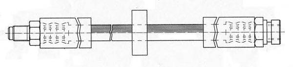 Тормозной шланг CEF 511093