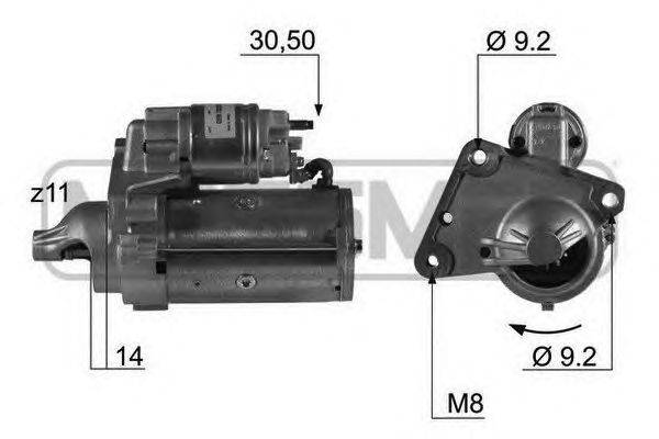 Стартер MESSMER 220451